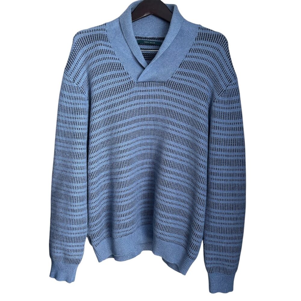 Perry Ellis Blue Casual Men's Sweater size 2XL